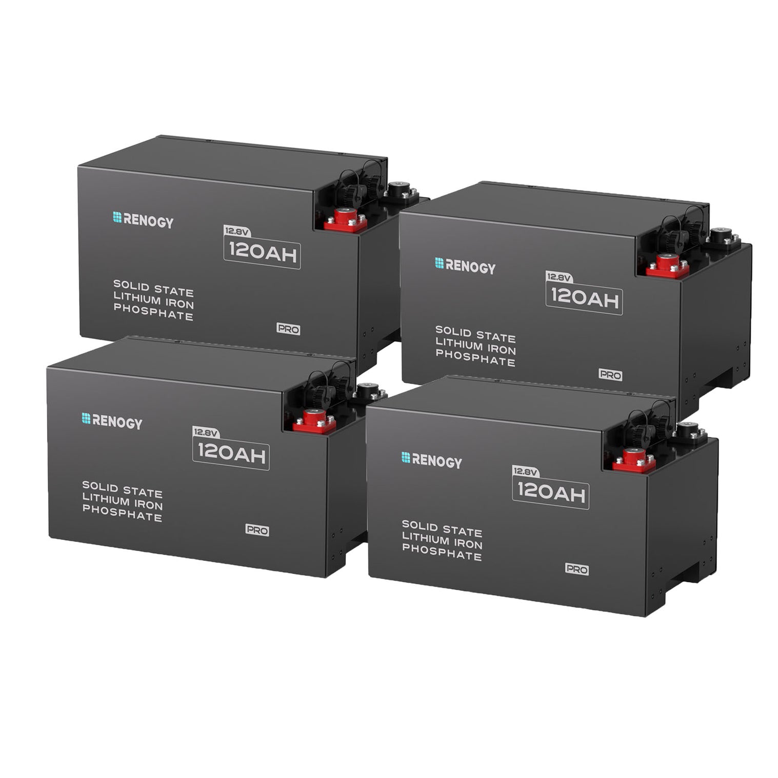 Renogy Pro S1 12V 120Ah / 240Ah LiFePO4 Battery RBT12120LFP-SBH-US