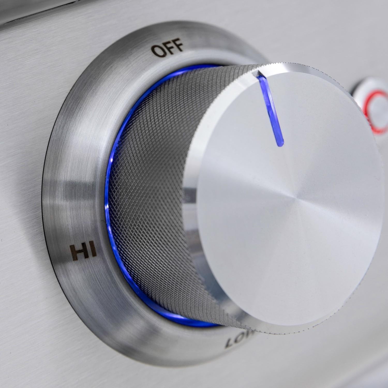 Blaze LTE+ 32-Inch 4-Burner Built-In Natural Gas Grill w/ Lift-Assist Hood & Rear Infrared Burner - BLZ-4LTE3-NG