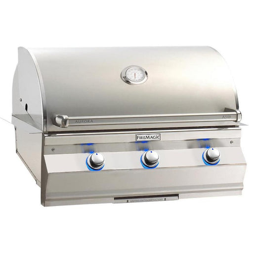 Fire Magic Aurora A540I 30-Inch Built-In Propane Gas Grill With Analog Thermometer - A540I-7EAP