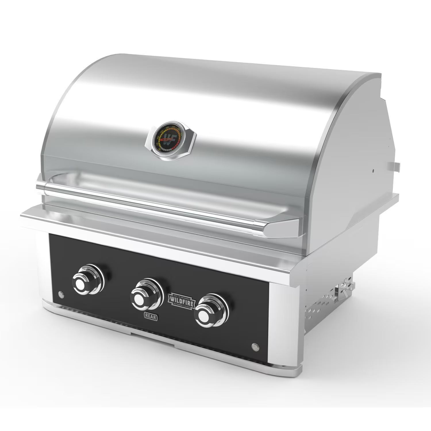 Wildfire Ranch Pro 30-in 2 Burner Gas Grill - Black 304 SS