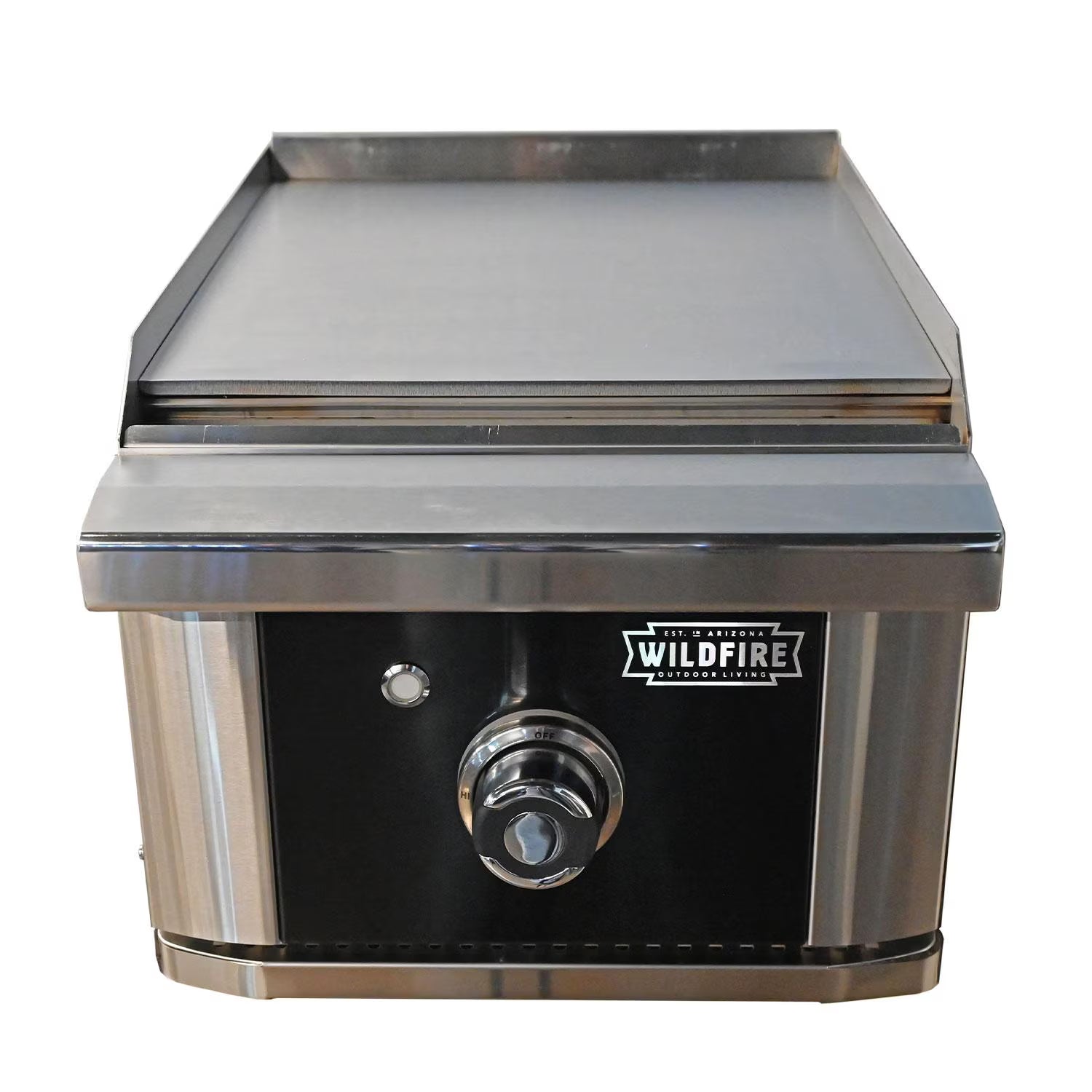 Wildfire Ranch Pro 15-in 1 Burner 304 SS Side Griddle - WFSDGRD-SS-LP