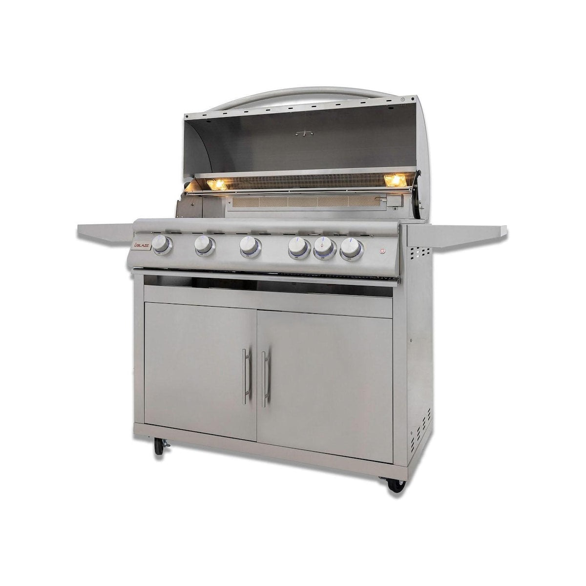 Blaze LTE+ 32-Inch 4-Burner Built-In Natural Gas Grill w/ Lift-Assist Hood & Rear Infrared Burner - BLZ-4LTE3-NG