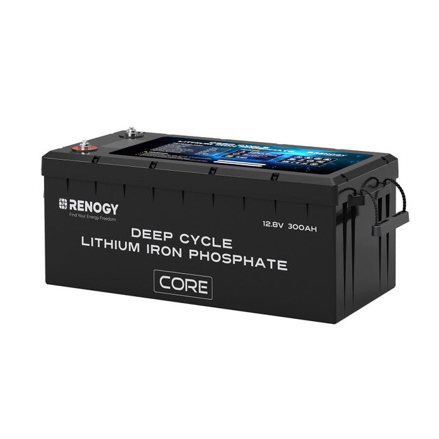 Renogy Core - 12V 300Ah Deep Cycle Lithium Iron Phosphate Battery RBT12300LFPSH-US