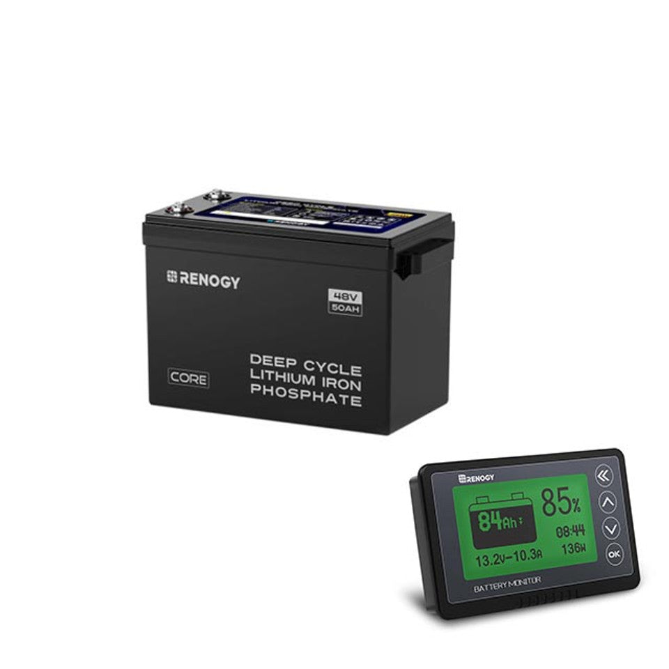 Renogy 48V 50Ah Smart Lithium Iron Phosphate Battery