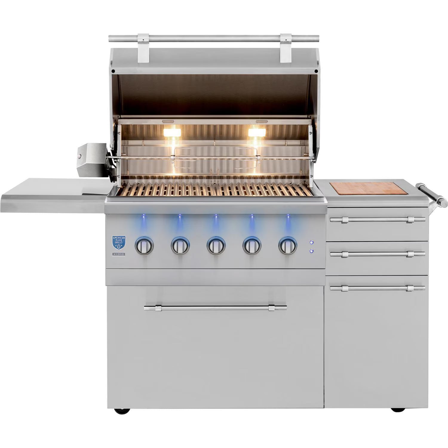 American Made Grills Encore Freestanding Hybrid Grill - ENCFS36-LP