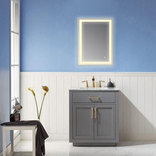 Altair Genova Rectangle Frameless Modern LED Bathroom Vanity Mirror