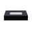 Altair Nauders Stone effects Single Sink Vanity Top in Imperial Black Apron with White Sink