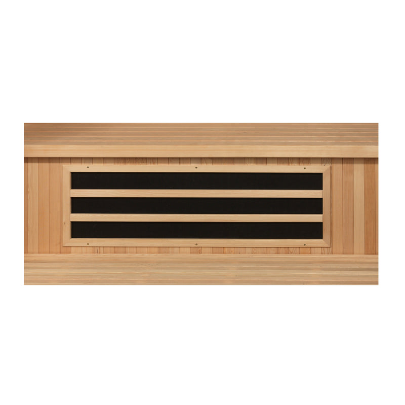 Golden Designs Dynamic "Lugano" 3 Person Ultra Low EMF FAR IR Sauna (DYN-6336-02 Elite)