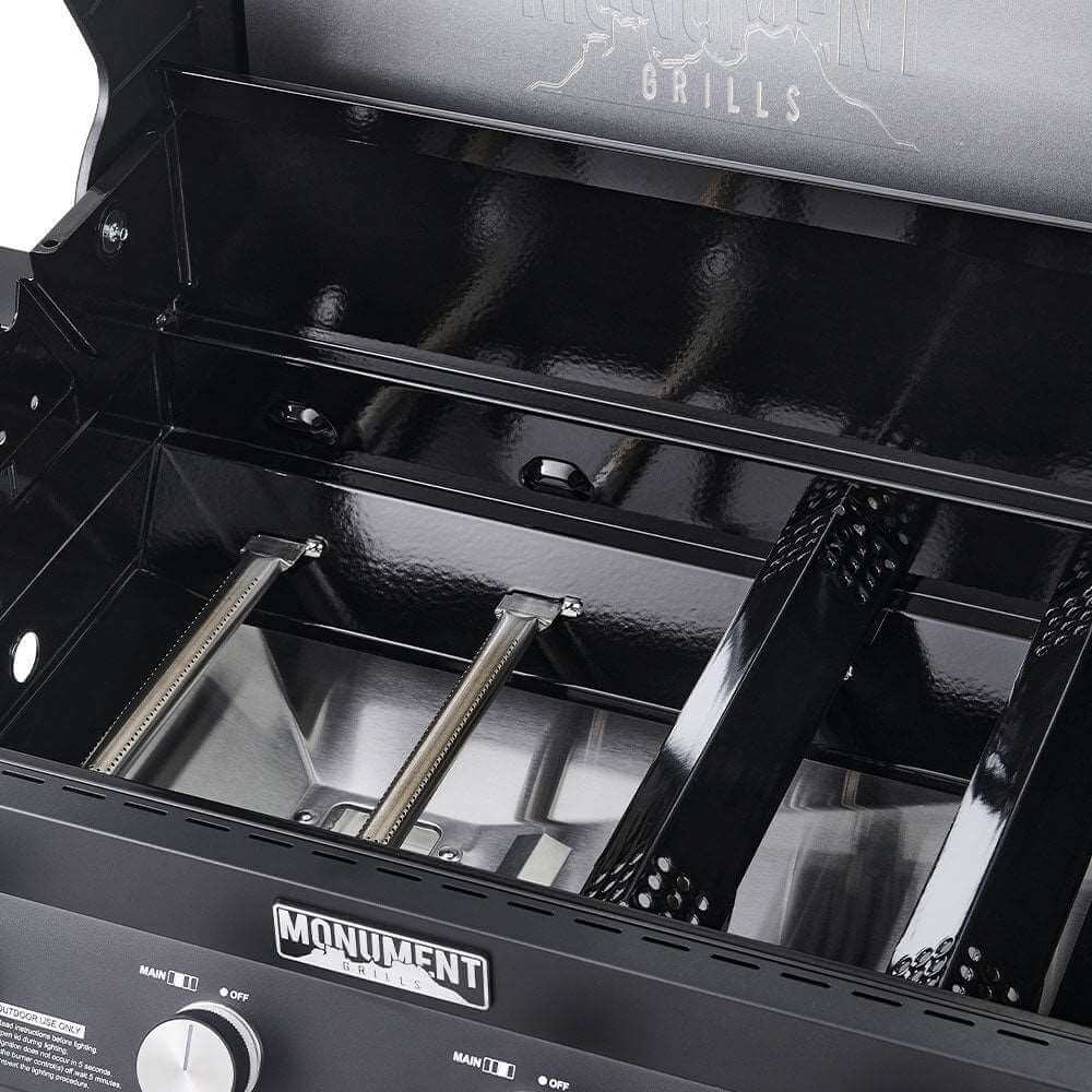 Monument Grills Denali 425  Black Smart Gas Grill