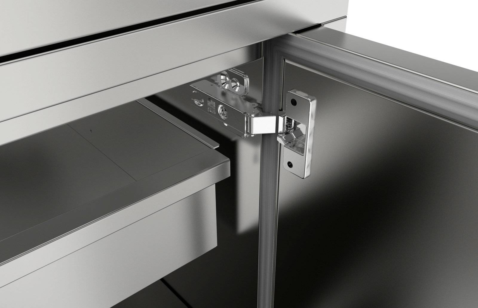 Sunstone 30″ Weather Sealed Dry Storage Pantry with Multi-Drawers and shelves – SBC30DSPC