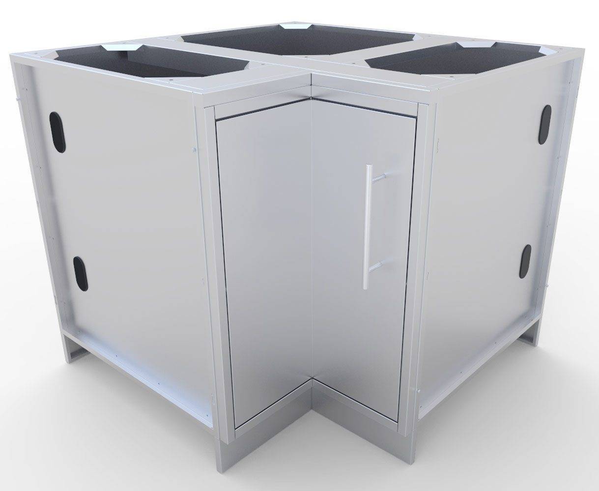 Sunstone 12″x12″ Corner Cabinet with Swivel Shelves – SBC12SLS