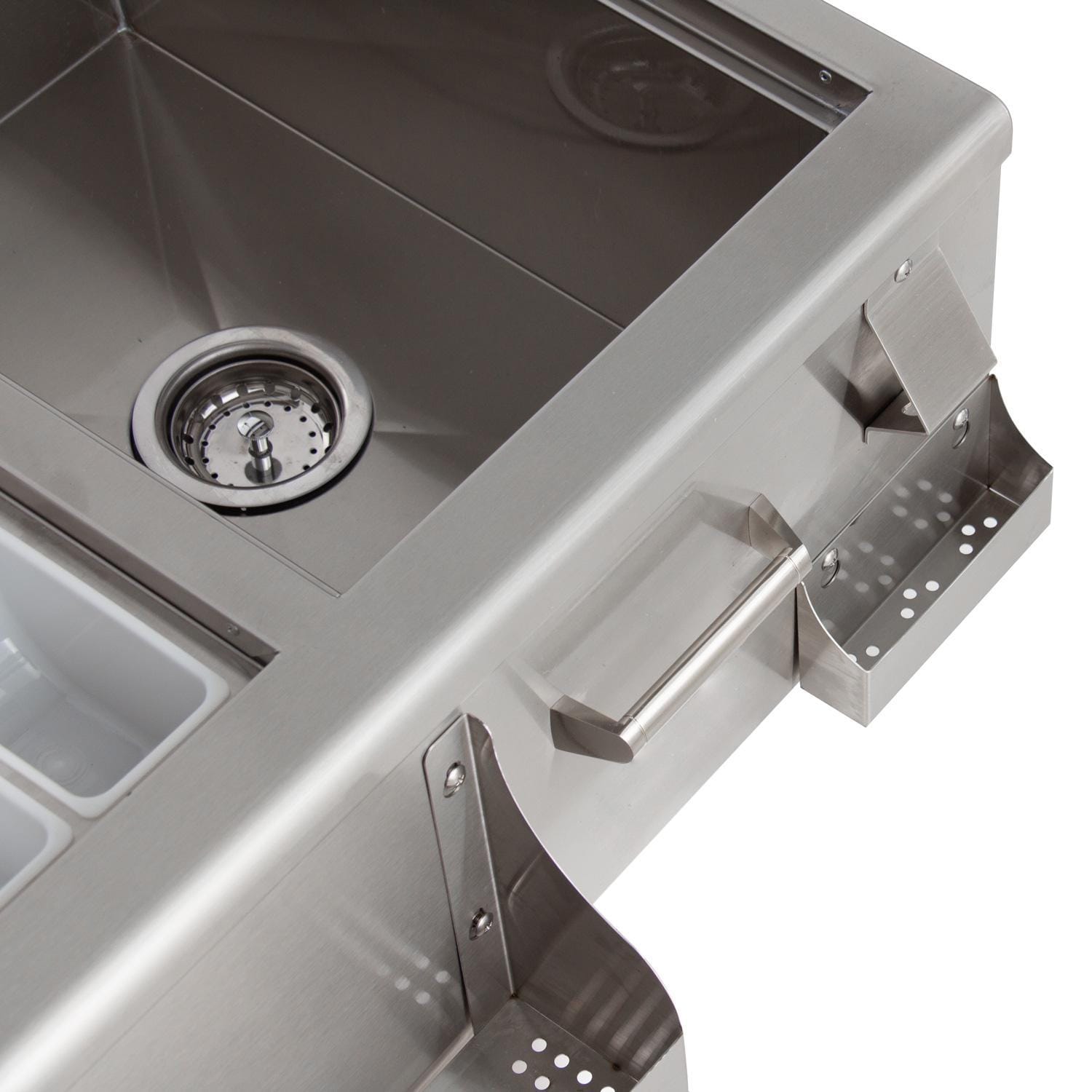 Blaze 30-Inch Beverage Center w/ Sink & Ice Bin Cooler - BLZ-30CKT-SNK