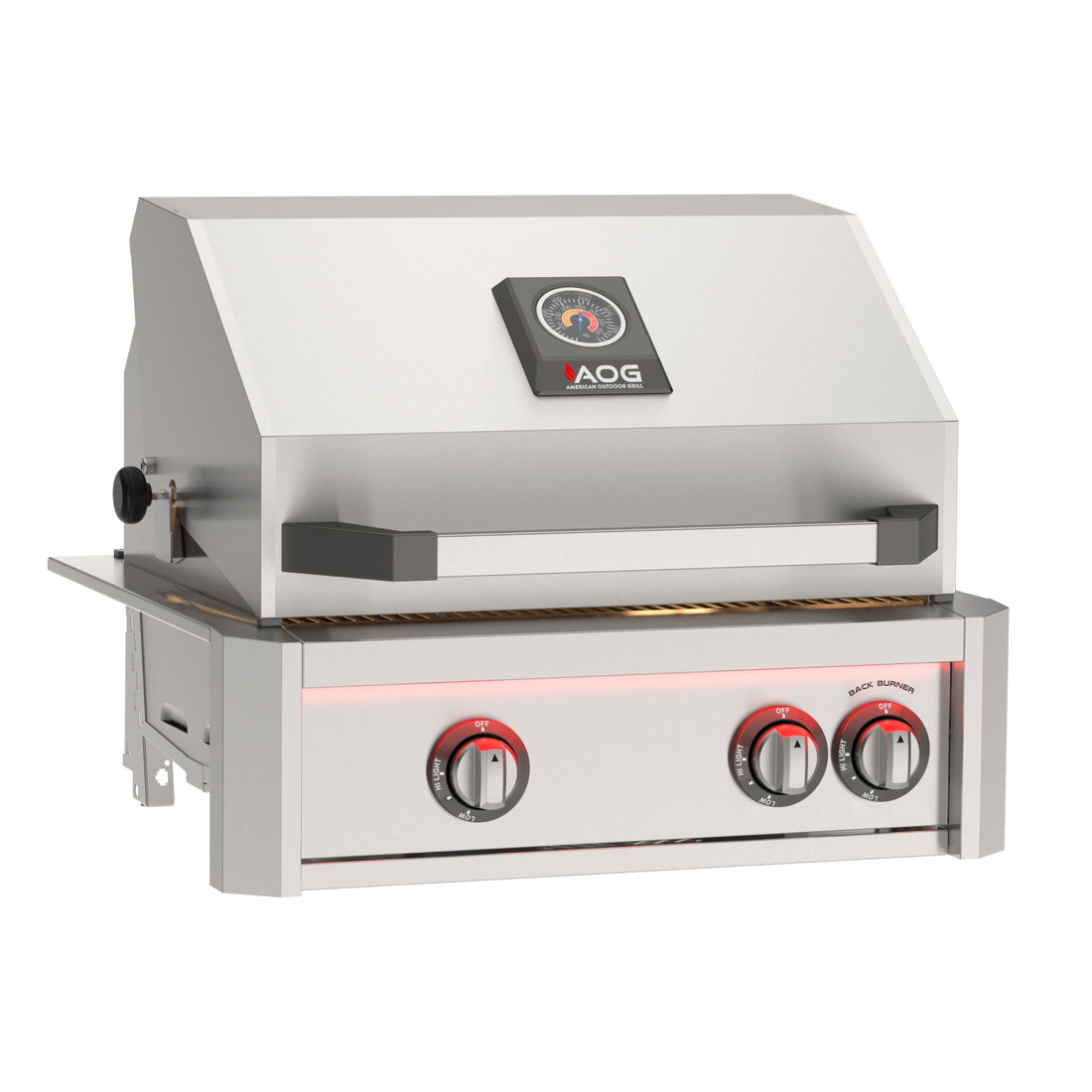 American Outdoor Grill 24" In-Ground Post "L" Series Gas Grill (With Rotisserie)
