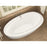 Atlantis Whirlpools Breeze 38 x 71 Oval Freestanding Air Jetted Bathtub in White 3871BA