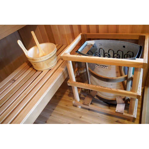 SunRay Charleston 4-Person Indoor Traditional Sauna HL400TN
