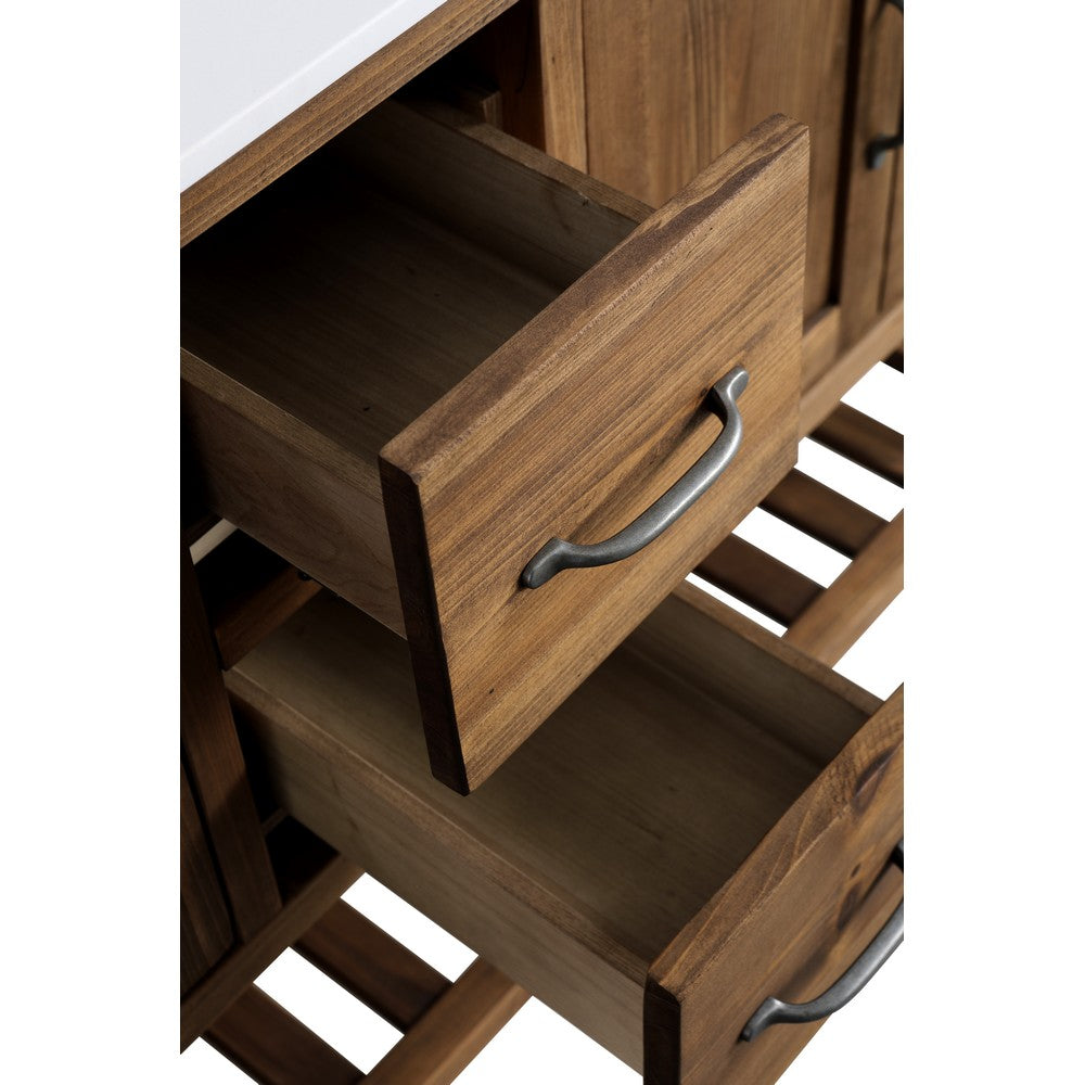 Design Element DEC4006-C-CB Austin 60 Inch Vanity Base Only