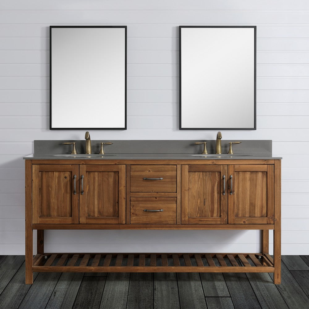 Design Element DEC4006-D-CB Austin 72 Inch Vanity Base Only