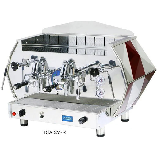 La Pavoni 2 group Volumetric Commercial Espresso Machine DIA 2V-B
