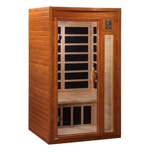 Golden Designs Barcelona Select 1-2 Person Low EMF Far Infrared Sauna Canadian Hemlock - GDI-6106-01