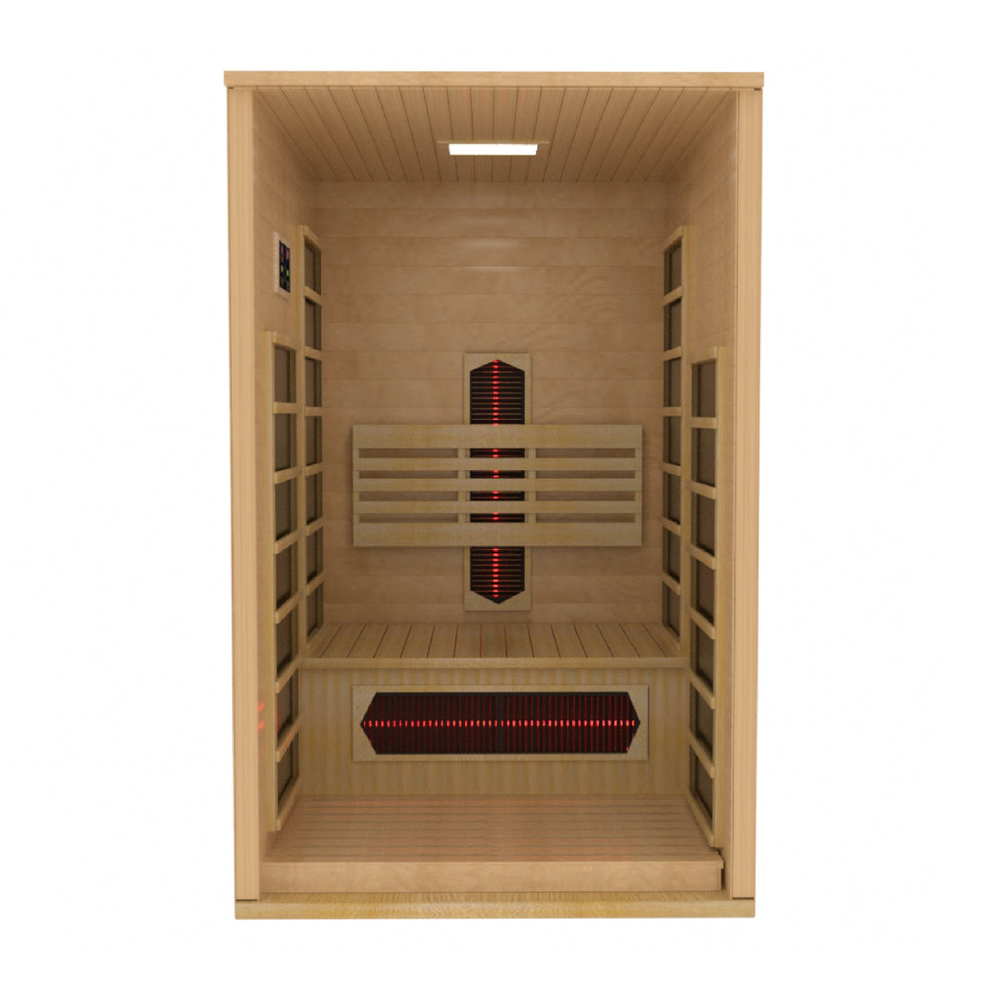 Golden Designs Gracia 1-2 Person Full Spectrum Near Zero EMF Infrared Sauna DYN-6119-03 FS