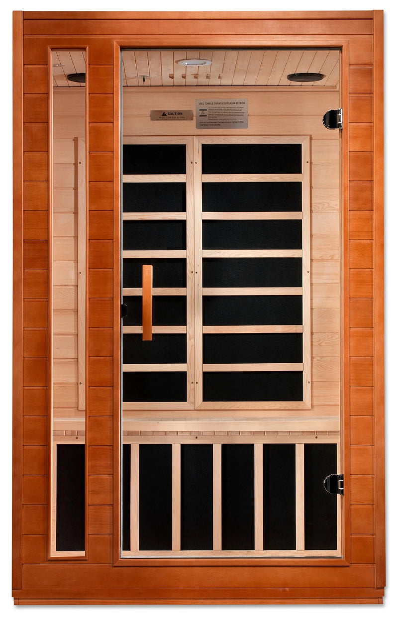 GoldenDesigns DYN-6203-01 Elite Dynamic Cordoba Elite 2-person Ultra Low EMF FAR Infrared Sauna (New)