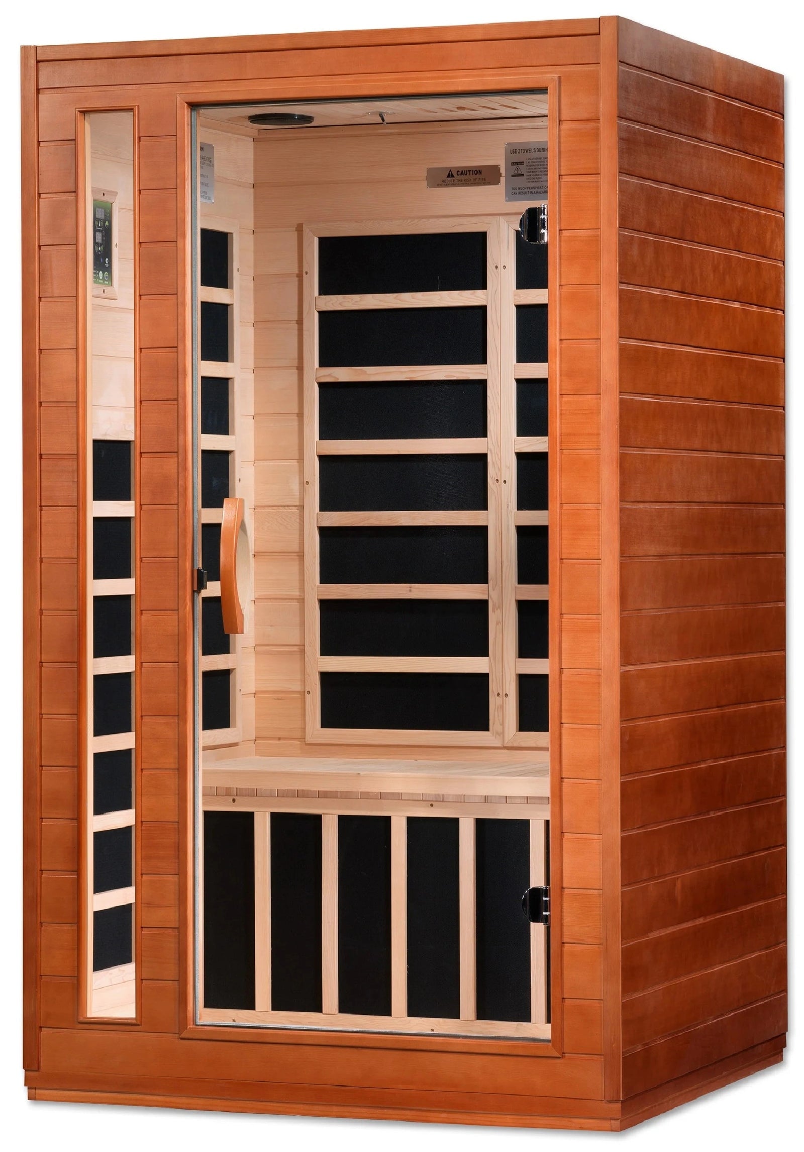 GoldenDesigns DYN-6203-01 Elite Dynamic Cordoba Elite 2-person Ultra Low EMF FAR Infrared Sauna (New)