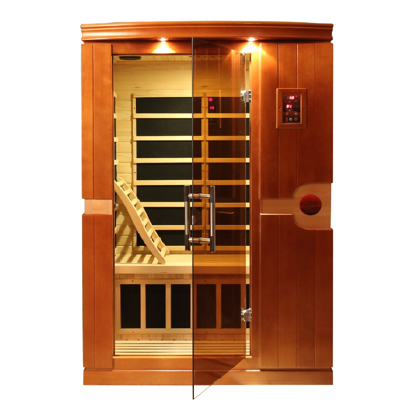 Golden Designs Dynamic "Venice" 2 Person Ultra Low EMF FAR IR Sauna (DYN-6210-01 Elite)