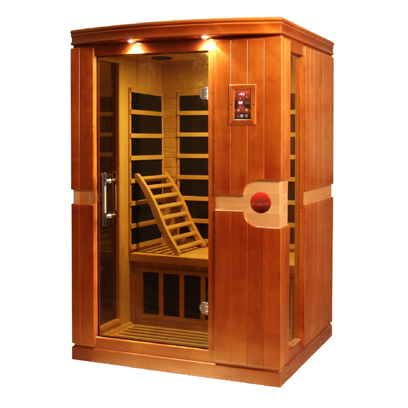 Golden Designs Dynamic "Venice" 2 Person Ultra Low EMF FAR IR Sauna (DYN-6210-01 Elite)