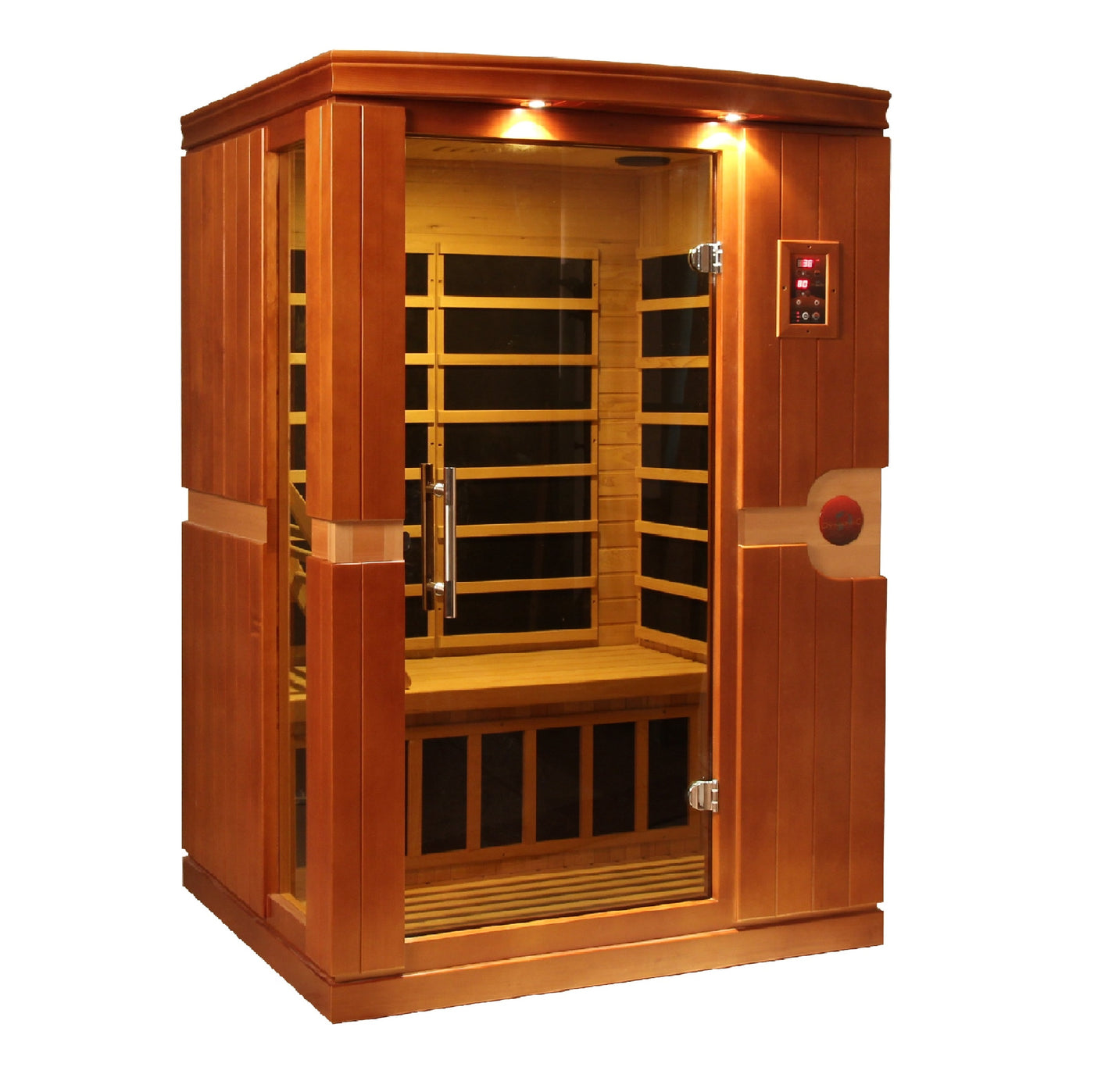 Golden Designs Dynamic "Venice" 2 Person Ultra Low EMF FAR IR Sauna (DYN-6210-01 Elite)