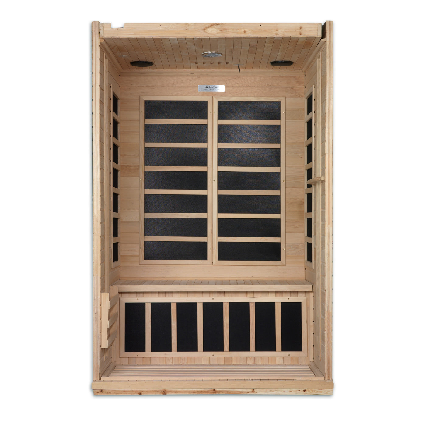 Golden Designs Dynamic "Venice" 2 Person Ultra Low EMF FAR IR Sauna (DYN-6210-01 Elite)