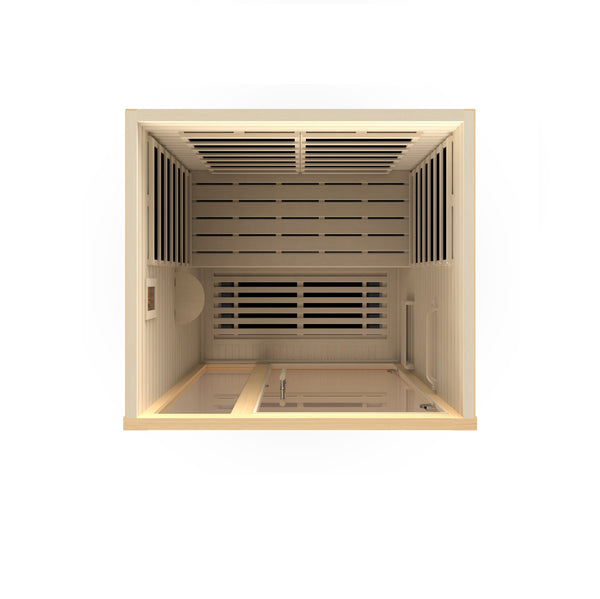 Golden Designs Llumeneres 2 Person Ultra Low EMF FAR Infrared Sauna