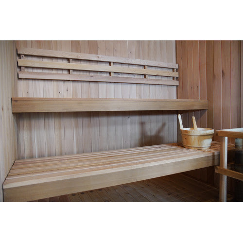 SunRay Charleston 4-Person Indoor Traditional Sauna HL400TN