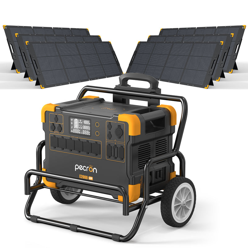 Pecron E2000LFP Expandable Solar System Kit
