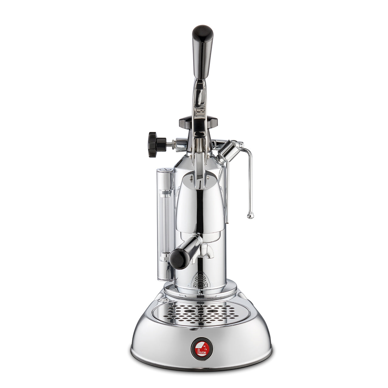 La Pavoni Stradivari 8 Cup-Chrome & Black ESC-8