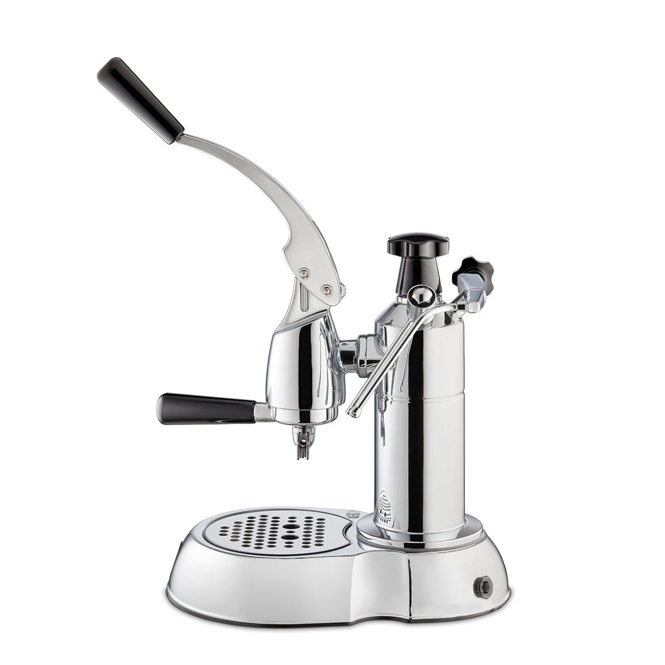 La Pavoni Stradivari 8 Cup-Chrome & Black ESC-8