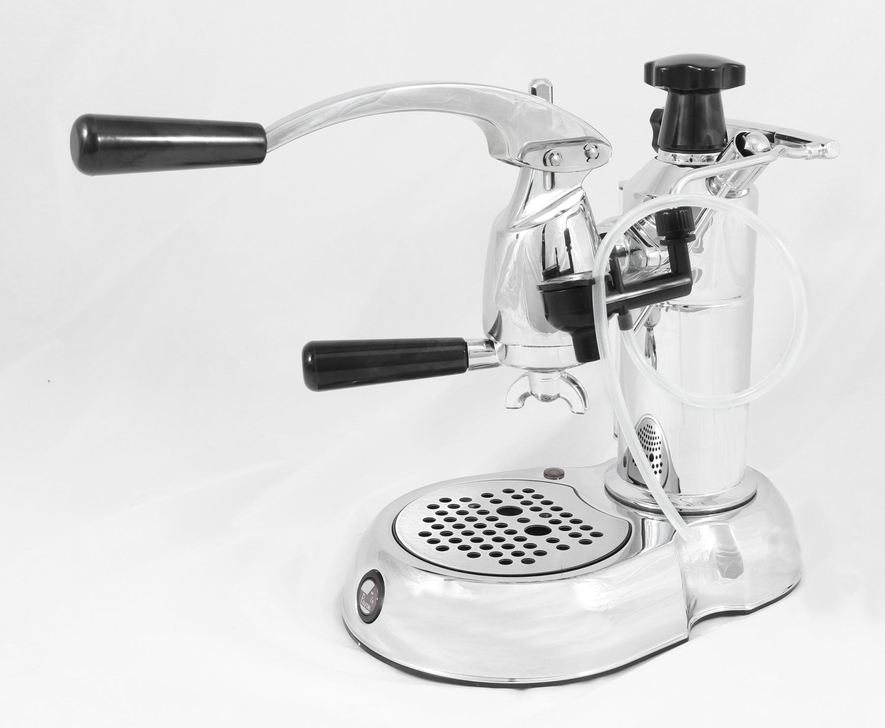 La Pavoni Stradivari 8 Cup-Chrome & Black ESC-8