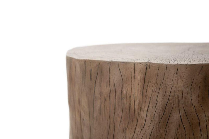 Elementi Home Daintree 42" Large Drift Wood Concrete Coffee Table FCG11-DW
