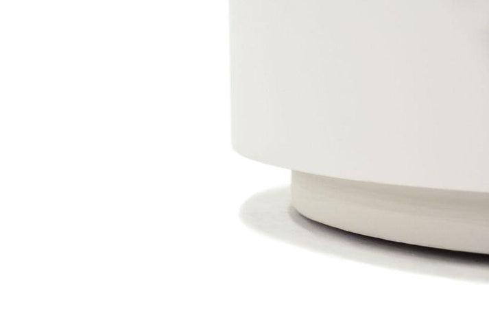 Elementi Home Rome 40" Large Space Grey Concrete Coffee Table FCG07-SG