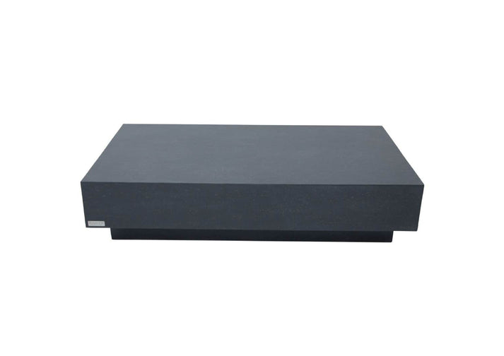 Elementi Home Tevere 60" Large Rectangle Space Grey Concrete Coffee Table FCG03-SG