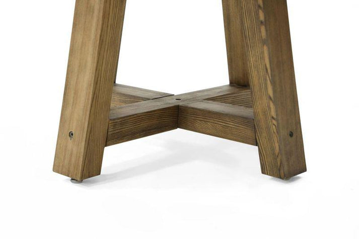 Elementi Home Verona 48" Round Space Grey Concrete Dining Table FDM02-SG