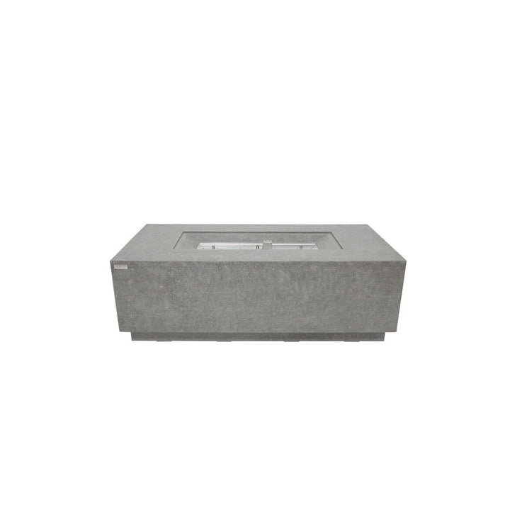 Elementi Andes 32" Rectangle Light Grey Concrete Propane Fire Table OFG309LG-LP