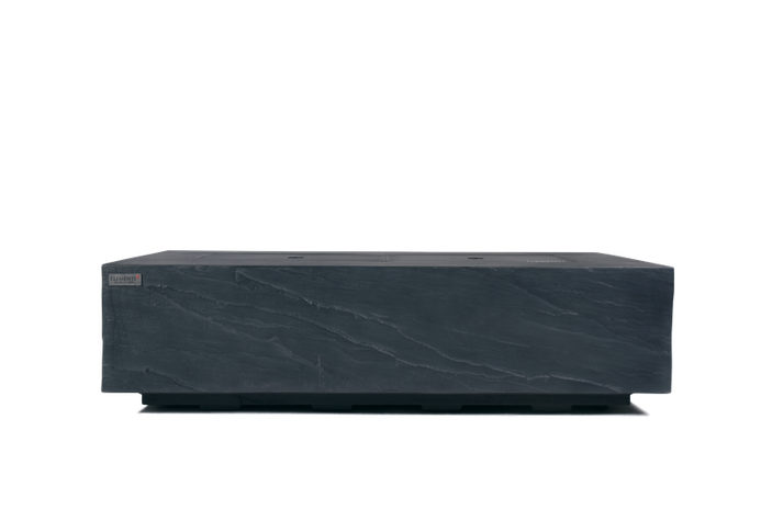 Elementi Plus Meteora 32" Rectangle Space Grey Concrete Natural Gas Sandstone Fire Table OFG410SG-LP