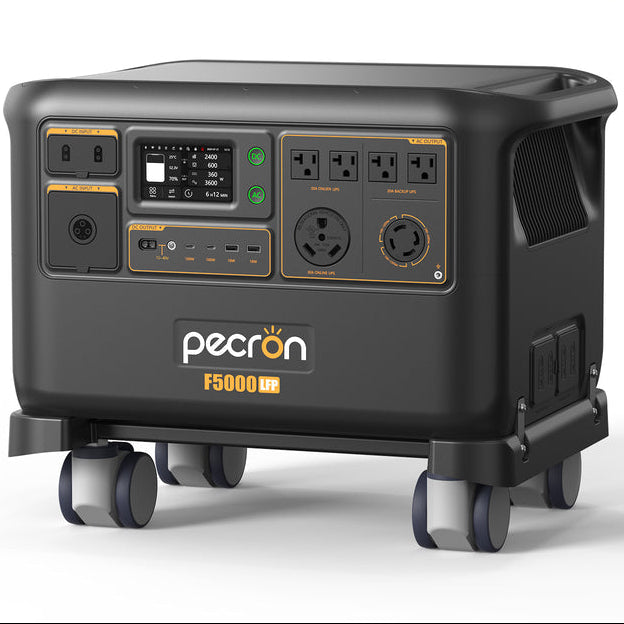 PECRON F5000LFP Portable Power Station 7200W 5120Wh 120V/240V