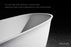 Ancerre Designs Fiore 67" W X 29.5" D Fiore Freestanding Solid Surface Bathtub
