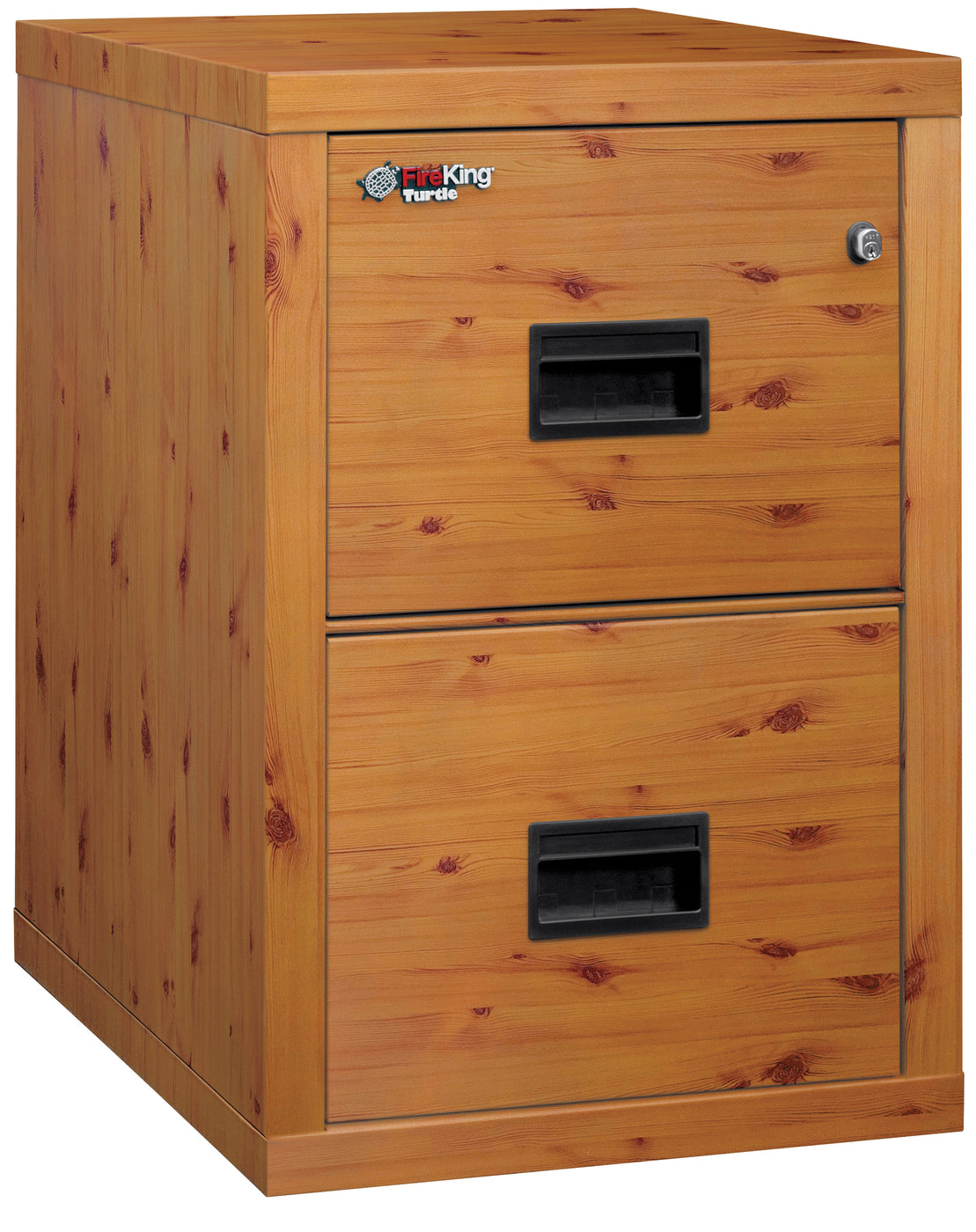 FireKing Turtle Designer Series - Space Saving Vertical File Cabinet - 1-Hour Fire Rated - 2 or 4 Drawers - 4 Colors 2R1822-CKP