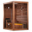 Golden Designs "Hanko Edition" 2-3 Person Traditional Steam Sauna (GDI-7202-01) - Canadian Red Cedar Interior