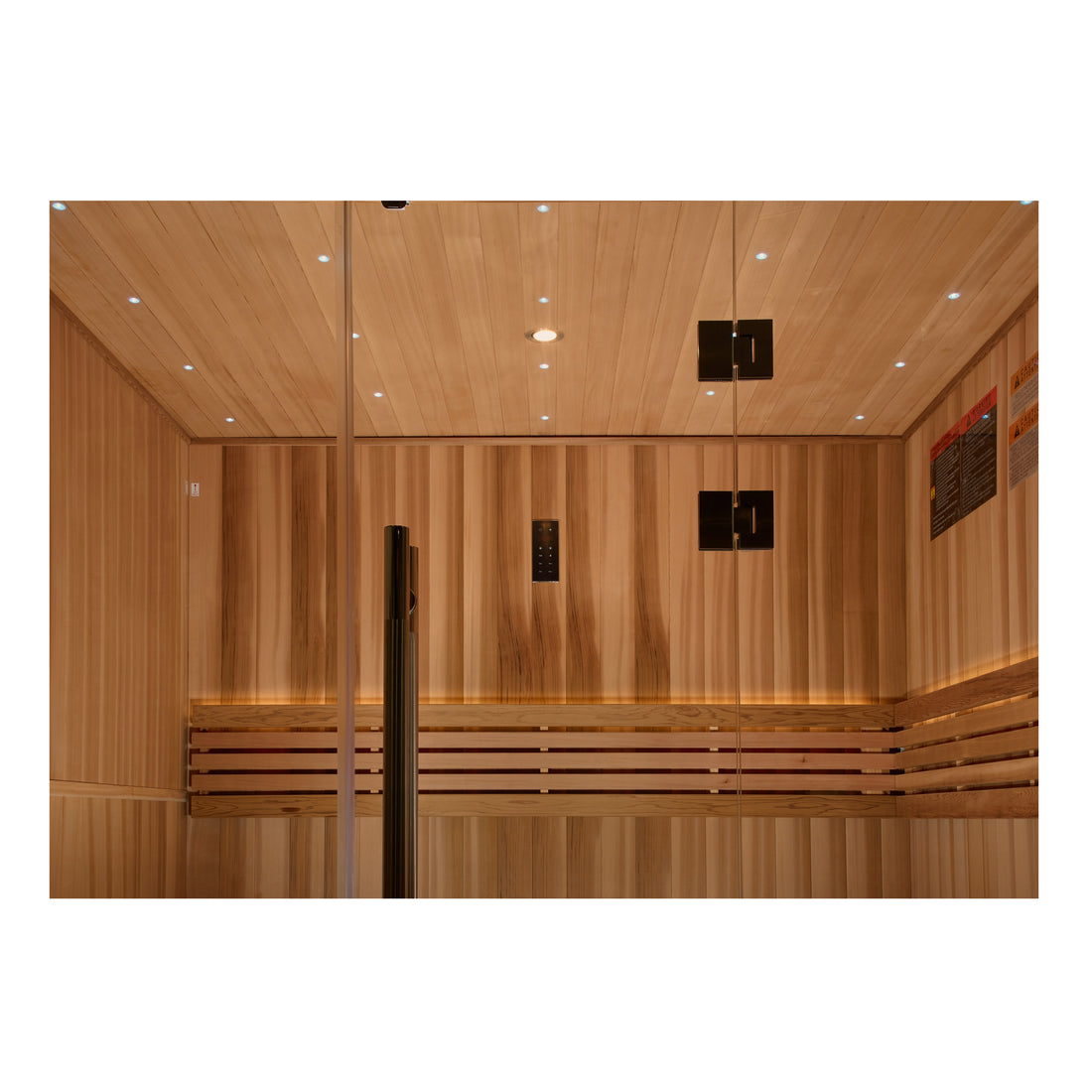 Golden Designs Copenhagen Edition 3-Person Traditional Steam Sauna | GDI-7389-02