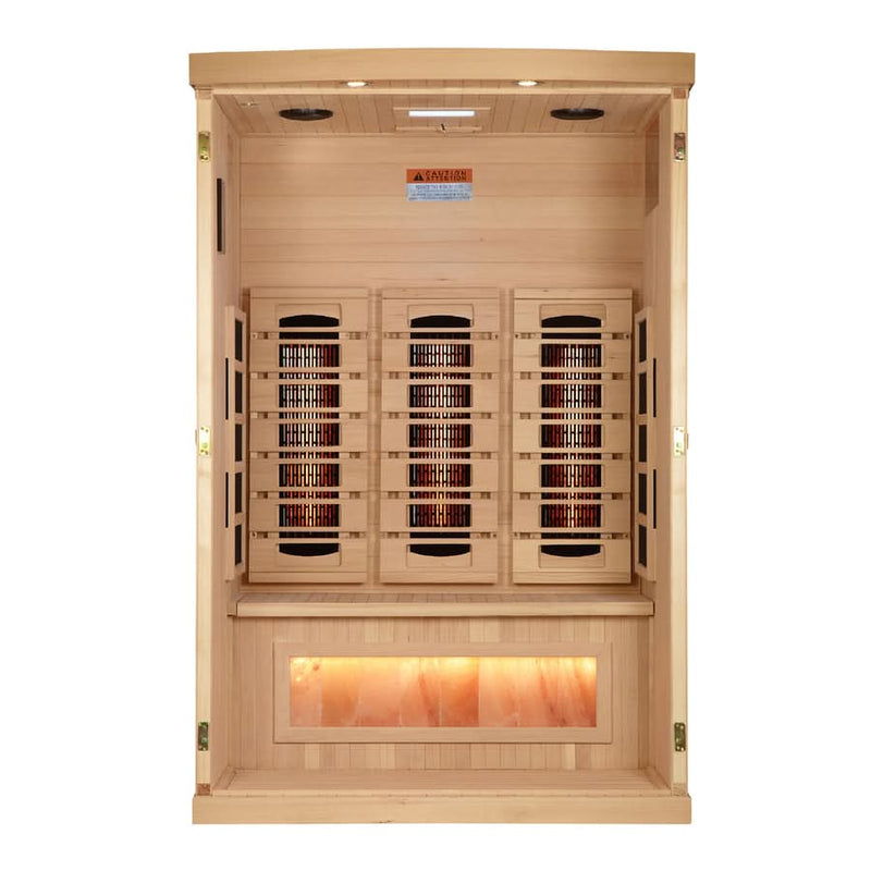 Golden Designs 2025 Reserve Edition 2 Person Full Spectrum with Himalayan Salt Bar (GDI-8020-03)