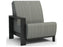 Homecrest Grace Air Sensation Sling Aluminum Right Arm Lounge Chair