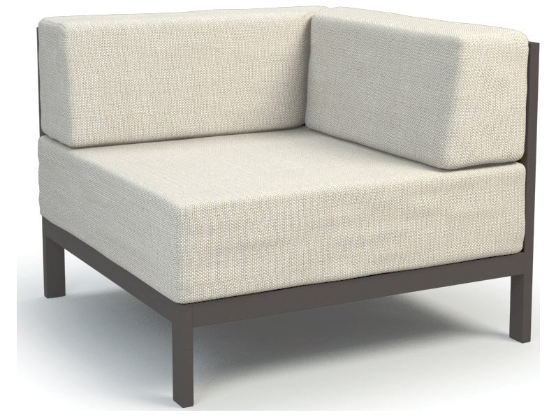 Homecrest Allure Modular Aluminum Corner Lounge Chair